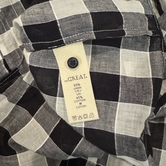 THE GREAT. Checkered Shirt - Picture 4 of 4
